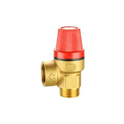 1/2' männliche Überdruckventile - Messing-Sicherheitsventil für Wasser/Öl/Gas (6 Bar) Image