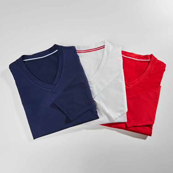 V-Ausschnitt-Shirts Amélie di Santi 3er-Set Image