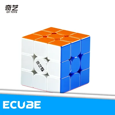 [ECube] QiYi Smart Cube 3x3X3 Speed Art UVMagnetic Professioneller Zauberwürfel 3x3 Speed Art Bluetooth Smart Cube Intelligente AI Image