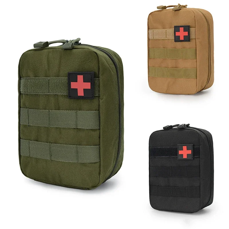 2025, taktische medizinische Tasche, Camping, Überleben, Erste-Hilfe-Set, Hüfttasche, Notfall, Outdoor, Reisen, Molle-Beutel, Campingausrüstung Image