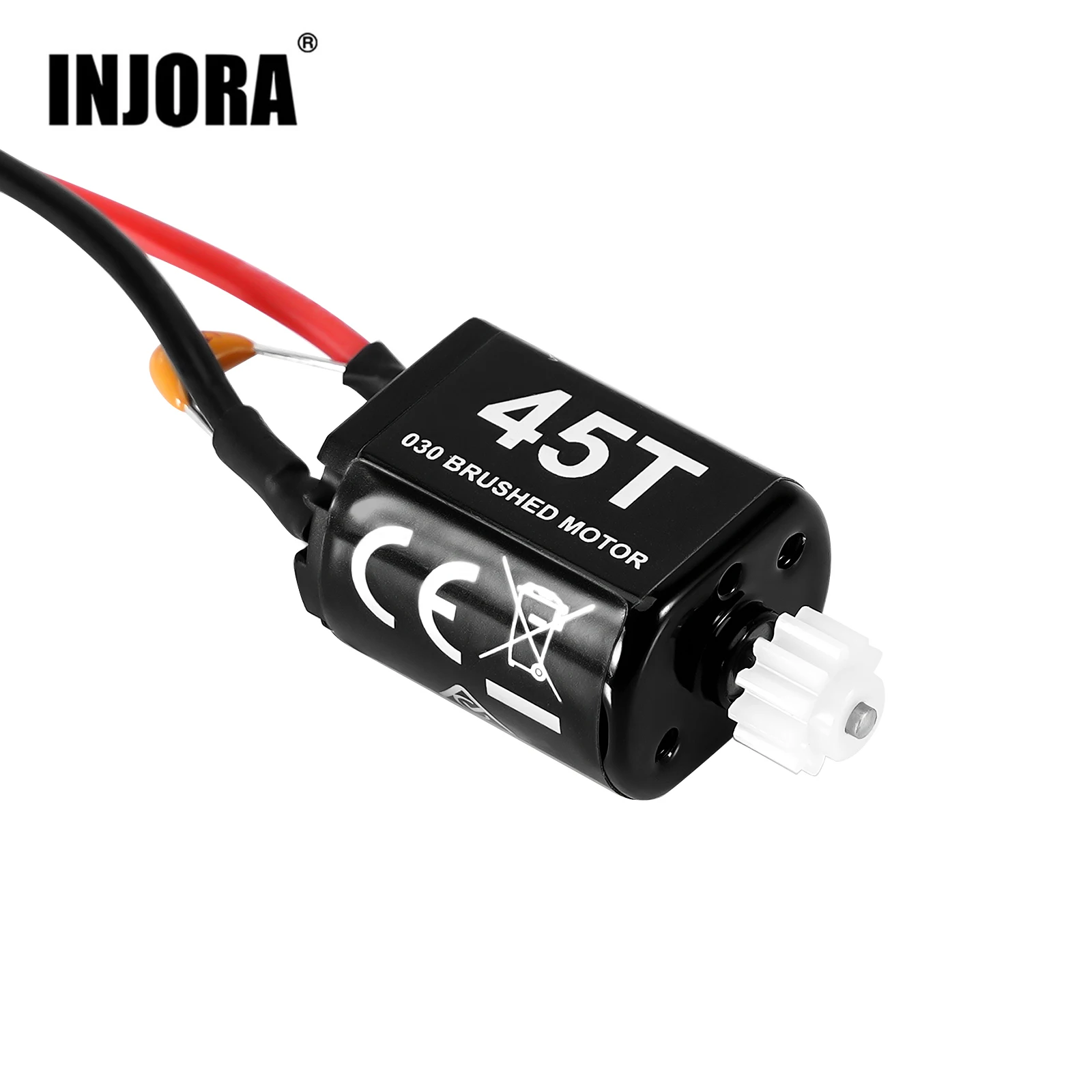 INJORA 030 Bürstenmotor mit Halterung für Losi Micro-B Micro-T (45T) Image