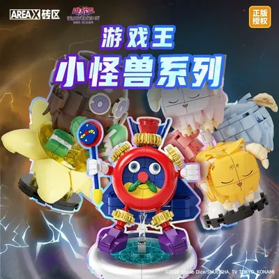 Areax Yu Gi Oh Little Monster Series Building Blocks Time Magician Assembles Puzzle Models Image