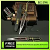 27 cm/10,63 in Arena Breakout Spiel Peripheriegeräte Große Victory Armee Messer Legierung Waffe Modell Leder Fall Spielzeug Ornament physikalische Prop