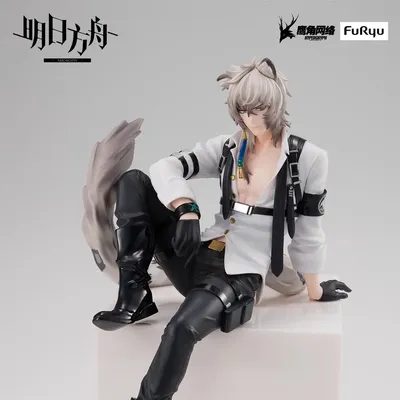 Original SilverAsh Figur Modell Arknights Figur Modell Ornament Offizielle Echte Sammlung Anime Image
