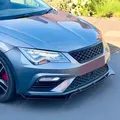 Per Seat MK3.5 SC Cupra Paraurti Anteriore Lip Spoiler Splitter Diffusore Retrofit Leon MK3 3.5 S/S S/C S/T Cupra 2016-2020 Tuning