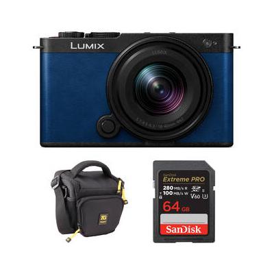 Panasonic Lumix S9 Mirrorless Camera with 18-40mm f/4.5-6.3 Lens and Basic Bundle (Ni DC-S9NA