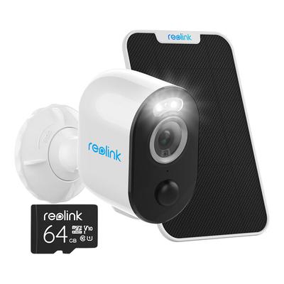 Reolink Argus Series Smart 8MP Solar / Battery-Powered Camera with Solar Panel and Spotlight BWC4K01SP64