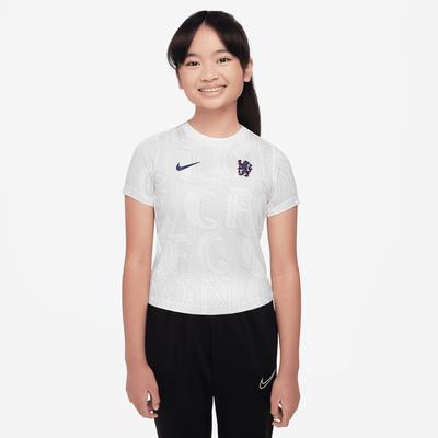 Chelsea Nike Pre-Match-Oberteil – Weiß – Kleinkinder Image