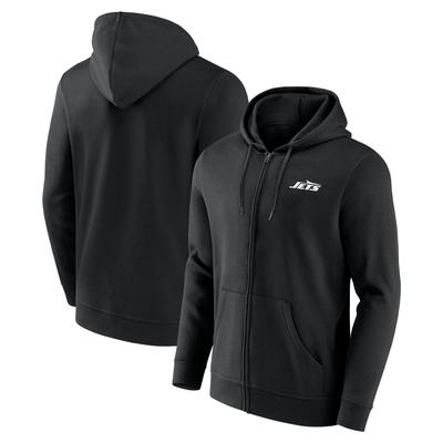 New York Jets Primary Logo Full Zip Hoodie - Herren Image