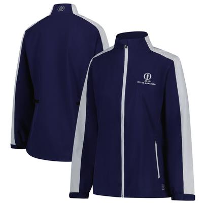 The 153rd Open Royal Portrush Proquip Paige Jacke - Marineblau/Silver - Damen Image