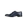 Schnürschuh ROY ROBSON "Businessschuh Echtleder", Herren, Gr. 41, blau, Leder, unifarben, elegant, Schuhe