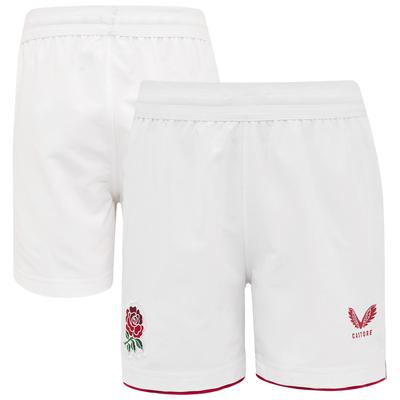 England Rugby Replica Home Shorts 2025/26 – Weiß – Junior Image