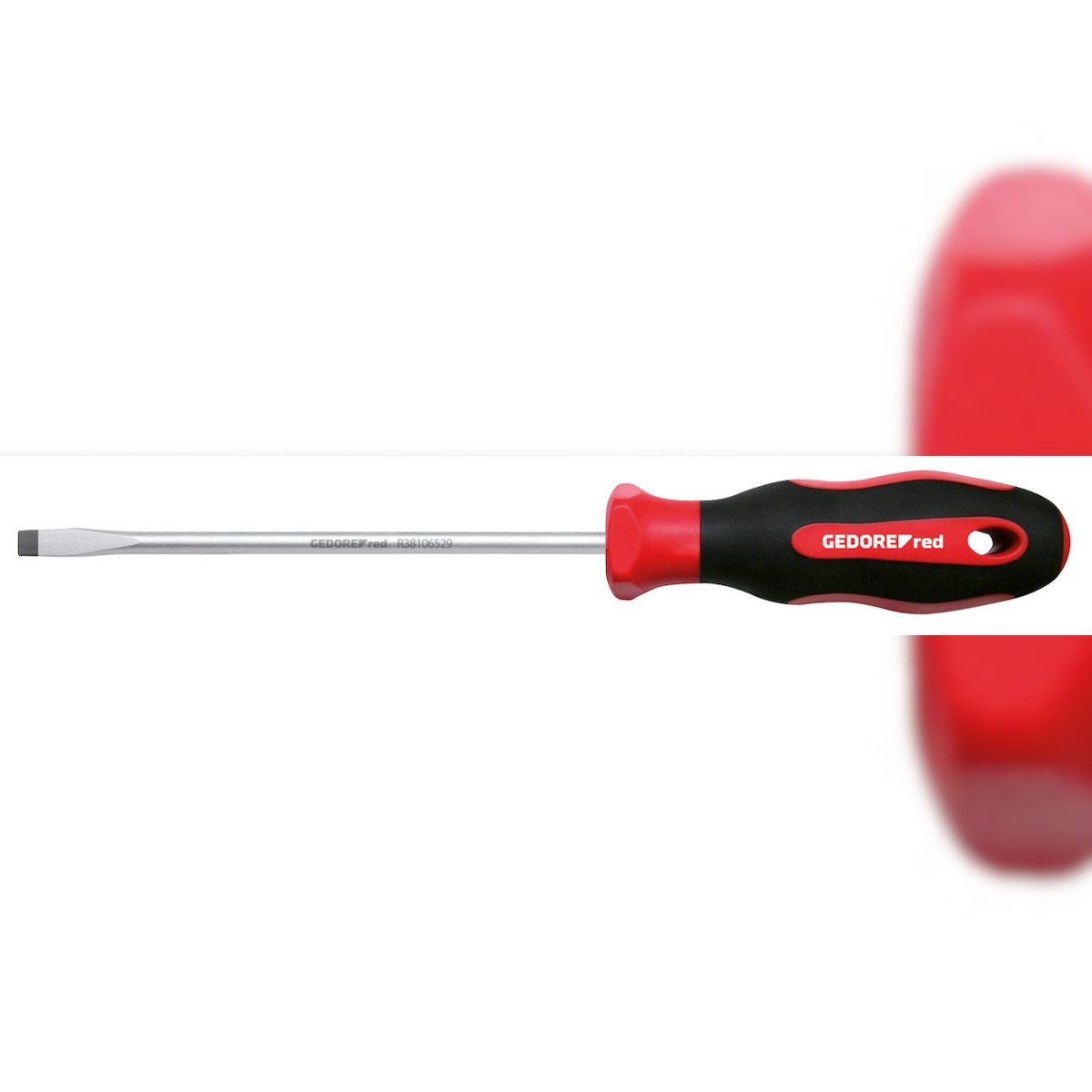 GEDORE red 2K-Schraubendreher Schlitz 3 mm 0.5x75 mm, R38100315 Image