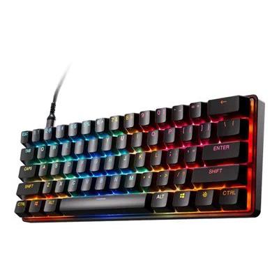 SteelSeries Apex Pro Mini Gen 3 60% V2 Wired Mechanical OmniPoint Adjustable Gaming Keyboard with Rapid Tap