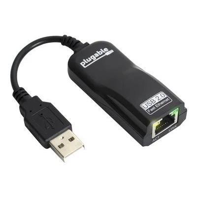 Plugable USB 2.0 to Ethernet Fast 10/100 LAN Wired Network Adapter