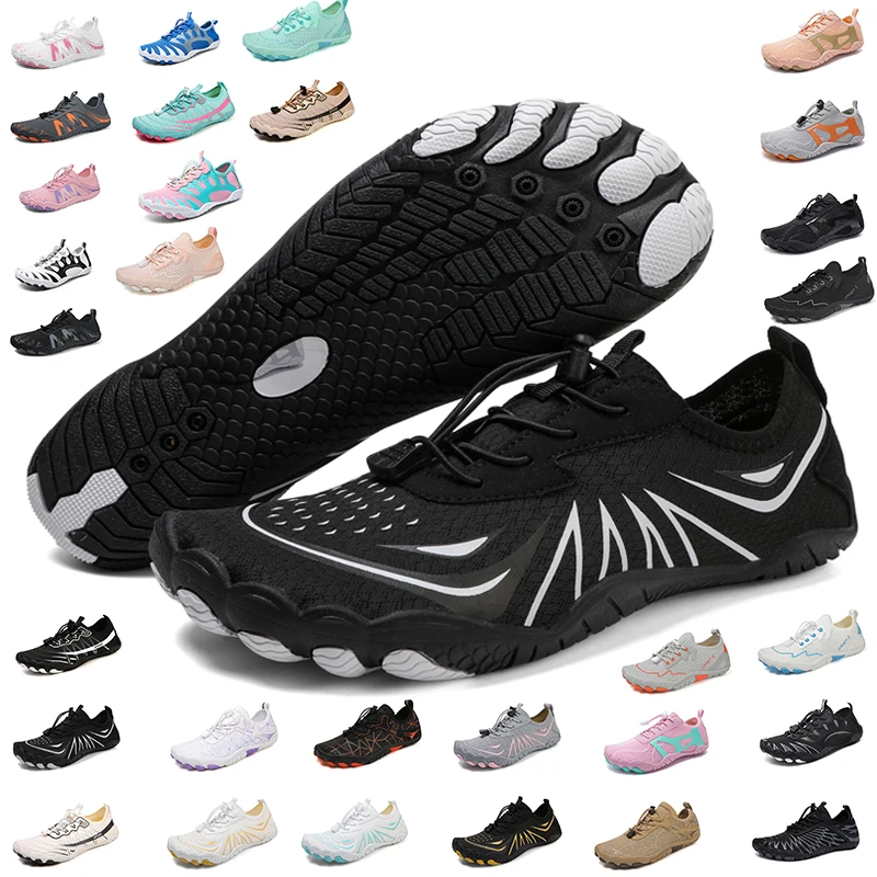 2025 New Water Shoes Barefoot Beach Sports Shoes High-quality Non-slip Swimming Shoes Five-finger Casual Sports Shoes Unisex