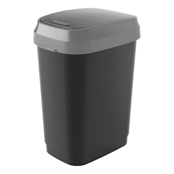 Curver Abfallbehälter DUAL SWING 25 Ltr. schwarz/grau Image