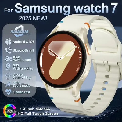 Watch 7 mini NFC GPS Smart Watch Women Health Sport Watch AMOLED Display Heart rate Games Bluetooth call Waterproof Men Watch