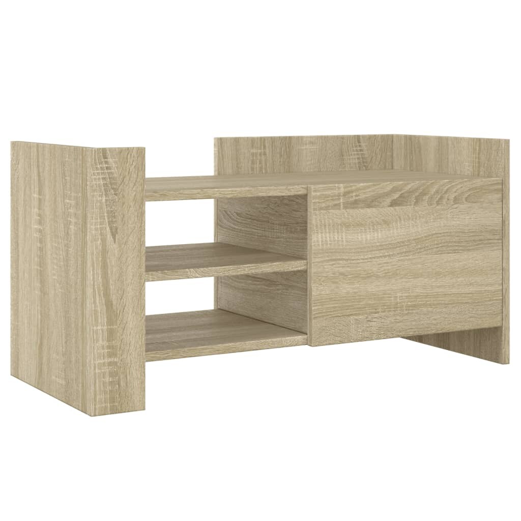 vidaXL TV-Schrank Sonoma-Eiche 80x35x40 cm Holzwerkstoff Image