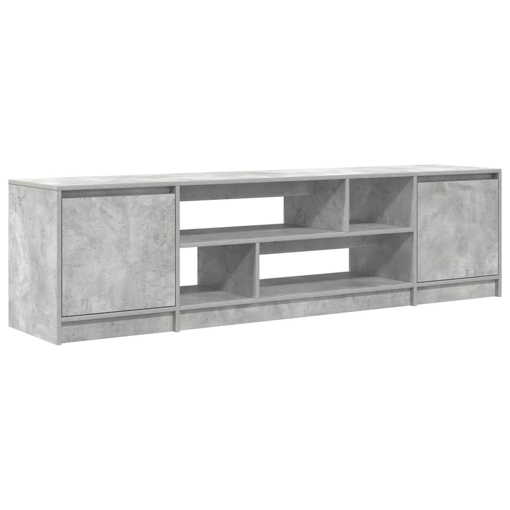 vidaXL TV-Schrank Betongrau 188,5x41x50 cm Holzwerkstoff Image