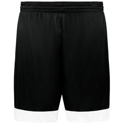 Augusta Sportswear 6929 Swish Reversible Basketball Shorts in Black/White size Large | Polyester