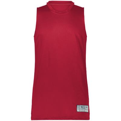 Augusta Sportswear AS6927 Athletic Swish Reversible Basketball Jersey T-Shirt in Scarlet/White size 2XL | Polyester 6927