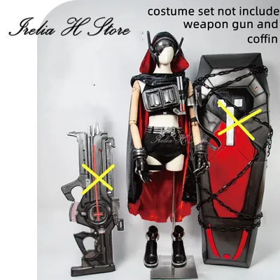 Irelia H Store Olo Tales Grave Cosplay-Kostüm für Frauen, komplettes Set, maßgeschneidert Image