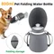 Haustier Hund Klapp Wasser Flasche 800 ml Food Grade Silikon Tragbare Hund Katze Reise Haustier Wasser Tasse Flasche Outdoor Reise haustier Liefert