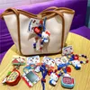 Großhandel Sanrio Schlüsselanhänger Hello Kitty Schultasche Anhänger Kawaii Kt Rot Blau Weiß Cartoon