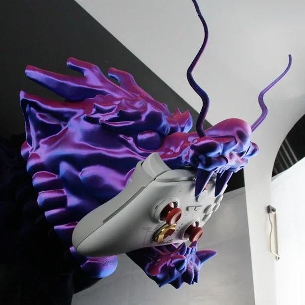 An der Wand montierter Desktop-Display-Rack, Gaming-Controller-Halter für Xbox PS5 PS4 Switch, kreatives Gamepad-Ständer-Zubehör Image