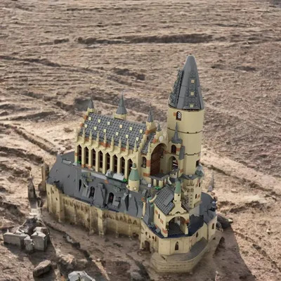 1173PCS MOC Great Hall Bausteine DIY Educationa Magic World Film Spielzeug Verbessern Kinder Image