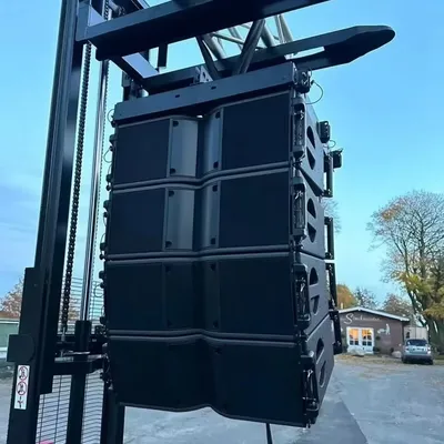 K10 Duale 10-Zoll-betriebene passive Line-Array-Lautsprecher, professionelles Audio-Aktivsoundsystem, Outdoor-Lautsprecher für die Bühne Image