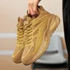 YRZL Herrenschuhe für Herren, leichte, atmungsaktive Mesh-Turnschuhe, rutschfeste Wanderschuhe für