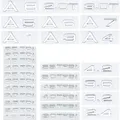 Adesivo per bagagliaio di un'auto 3D ABS cromato argento 2.0 2.5 3.0 4.0 5.0TDI 30 35 40 45 50 55 TDI per Audi A1 A3 A4 A5 A6 A7 A8 Q2 Q3 Q5 Q7 TT