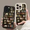 Custodia per telefono con modello creativo bellissimo libro per iPhone 11 12 13 14 15 16 16E Pro Max