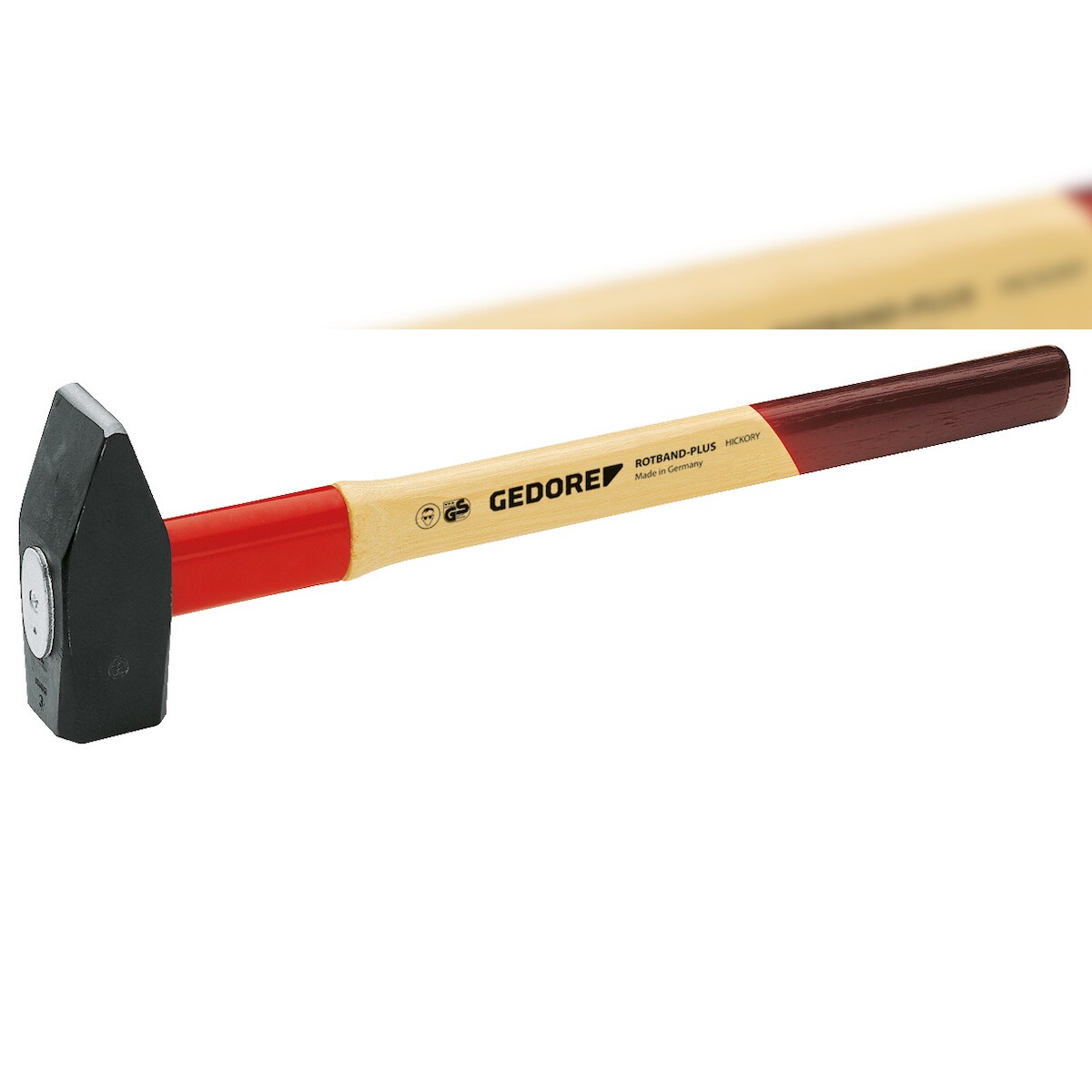 GEDORE Vorschlaghammer ROTBAND-PLUS 3 kg, 600 mm, 609 H-3 Image