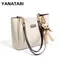 YANATARI luxe femme sac à bandoulière en cuir grande capacité carré mode sac fourre-tout à la mode
