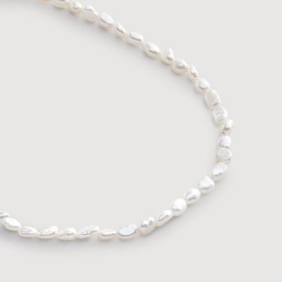 Gold Capri Keshi Pearl Necklace Pearl