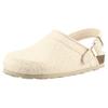 Hausschuh KIDSWORLD, Kinder, Gr. 28, beige (creme), Filz, casual, Schuhe, Clog, Pantoffel, Homeslipper mit schwenkbarem Fersenriemchen