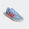 Sneaker ADIDAS SPORTSWEAR "BARREDA DECODE E KINDER", Gr. 38,5, clear sky, bright rot, core weiß, Leder, Textil, sportlich, Schuhe