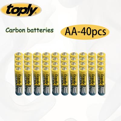 TEMU Toply Aa & Aaa Batteries - Long-lasting, Non-rechargeable Power For Home Appliances, Office Gear & Toys Image