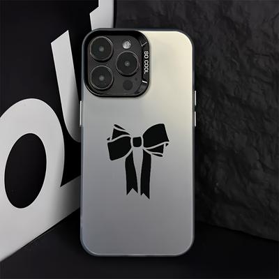 TEMU A Minimalist Pattern Phone Case Suitable For Pro Max//16 Pro/16/15/14/13/12/11/8/7/xs Max/xr/x/xs/plus, Shockproof Cover, Phone Accessory, A Must-have For Users, Protects Your Device. Image