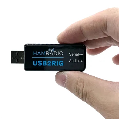 L68AUSB2RIG Radio USB Soundkartenanschluss für KENWOOD, YAESU, ICOM Business Radio