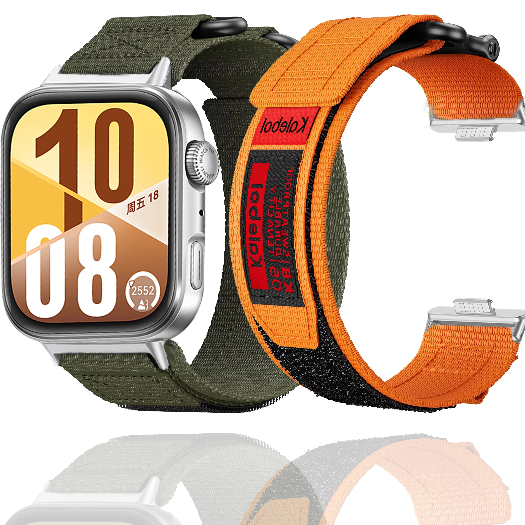 Nylon-Loop-Sportarmband für Huawei Watch Fit 4/4Pro, elastisches, atmungsaktives Armband für Huawei Fit4 Fit3 Smart Watch Strap Correa Image