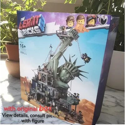 Mit Originalverpackung, kompatibel mit 70840 45014, Film „Doomsday Castle CityModel“, Bausteine, Image