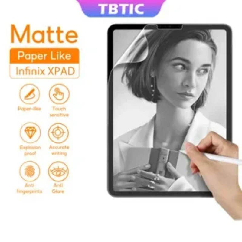 TBTIC für Infinix XPAD Displayschutzfolie 11 Zoll 2024 Matte Displayschutzfolie Image