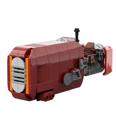 MOC-56363 Klassische Film Wüste Geschwindigkeit Supercar Bausteine Set Star Plan Rey's High Tech Image