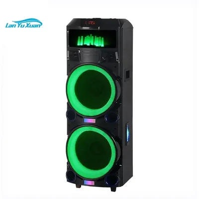 Tragbarer Bluetooth-Karaoke-Lautsprecher mit FM-Radio, kabelloser Lautsprecher, wiederaufladbar, Image