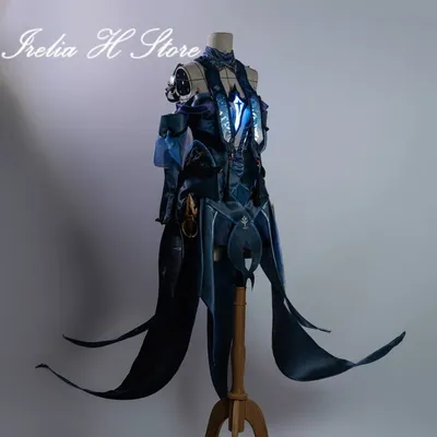 Irelia H Store GREY RAVEN: PUNISHING Ishmael Parhelion Cosplay-Kostüm für Damen, Spiel, Image