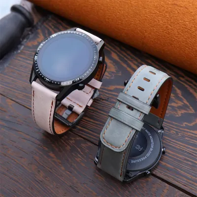 Retro-Echtlederarmband für Samsung Galaxy Watch 7/FE/4/6/classic/5/5 pro 20 mm 22 mm Bandarmband Huawei Gt 5-4-3-pro-2-2e